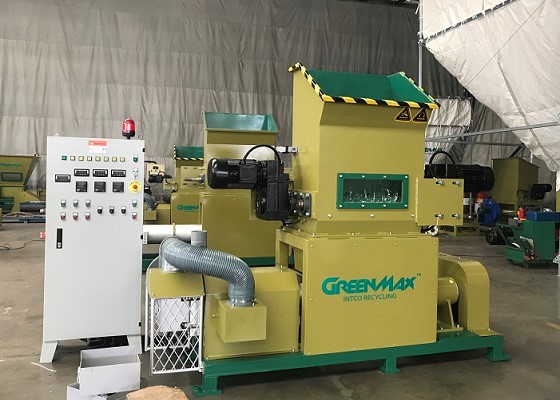 greenmax発泡スチロール粉砕機